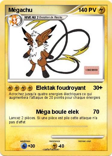 Pokemon Mégachu