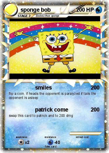Pokemon sponge bob