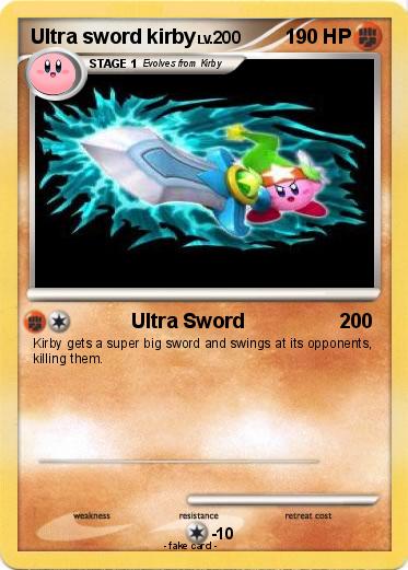Pokemon Ultra sword kirby