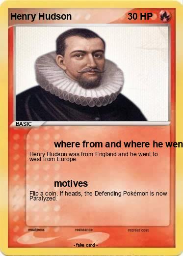 Pokemon Henry Hudson