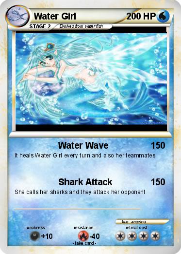 Pokemon Water Girl