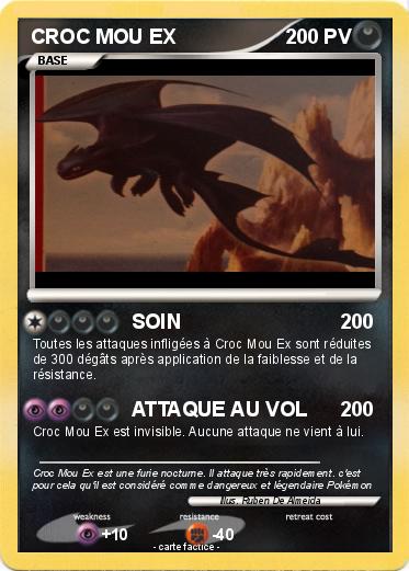 Pokemon CROC MOU EX
