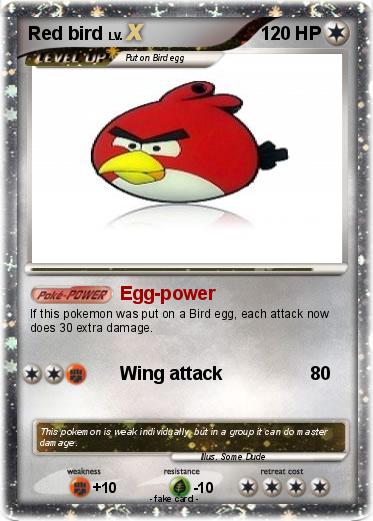 Pokemon Red bird