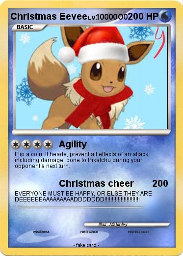 Pokemon Christmas Eevee