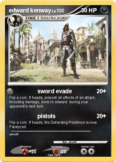 Pokemon edward kenway
