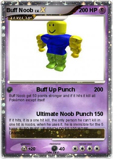 Pokemon Buff Noob