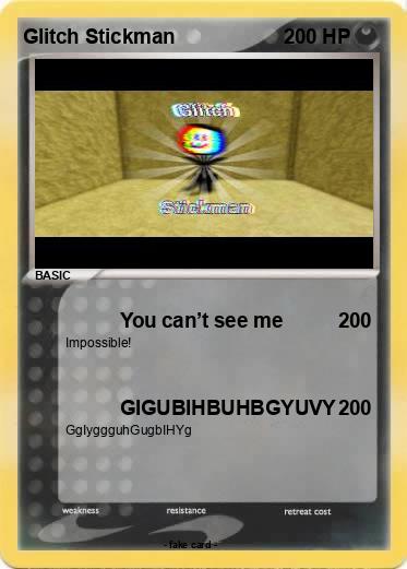 Pokemon Glitch Stickman