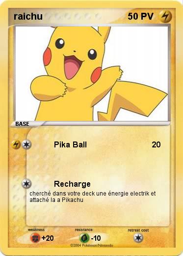 Pokemon raichu