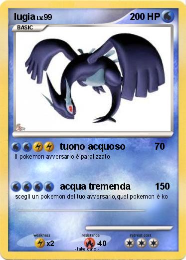 Pokemon lugia