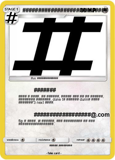 Pokemon ###########################