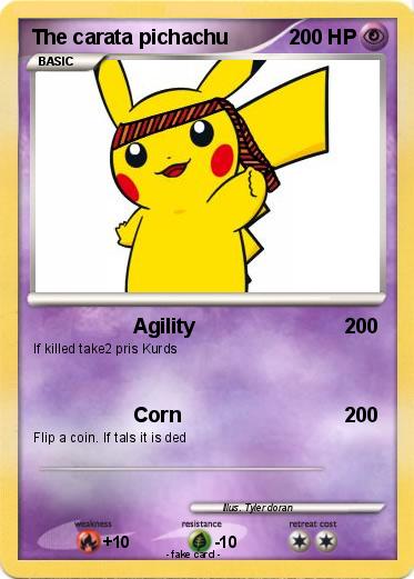 Pokemon The carata pichachu