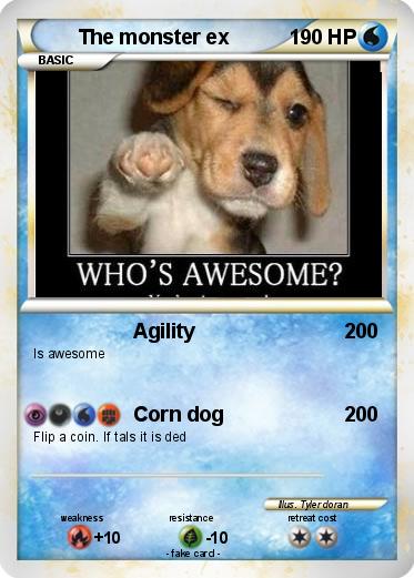 Pokemon The monster ex