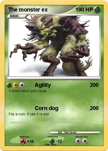 Pokemon The monster ex