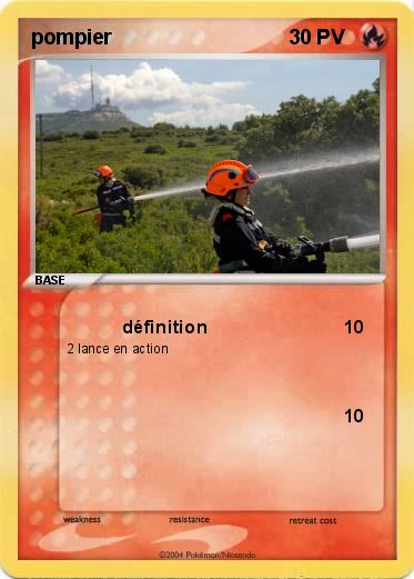 Pokemon pompier 
