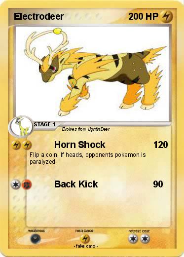Pokemon Electrodeer