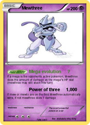 Pokemon Mewthree