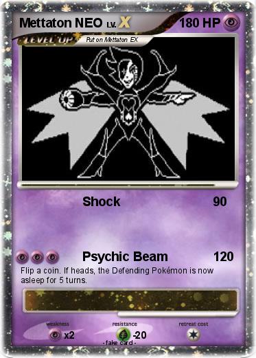 Pokemon Mettaton NEO