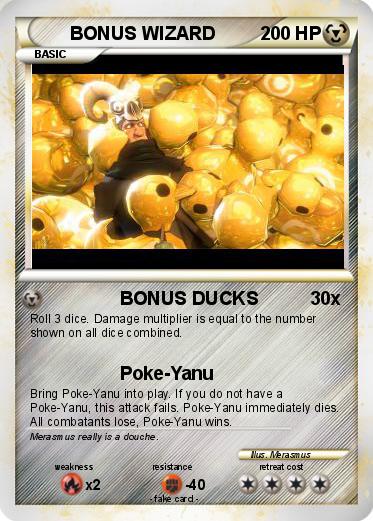 Pokemon BONUS WIZARD