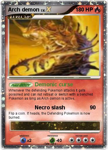 Pokemon Arch demon