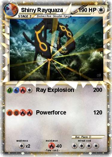 Pokemon Shiny Rayquaza
