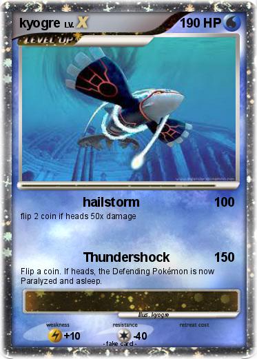 Pokemon kyogre