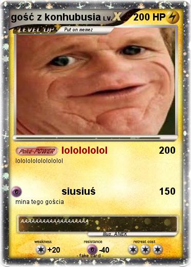Pokemon gość z konhubusia