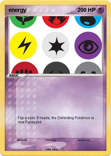 Pokemon energy