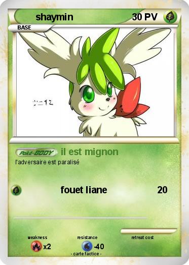 Pokemon shaymin