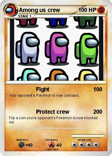 Pokemon Among us crew