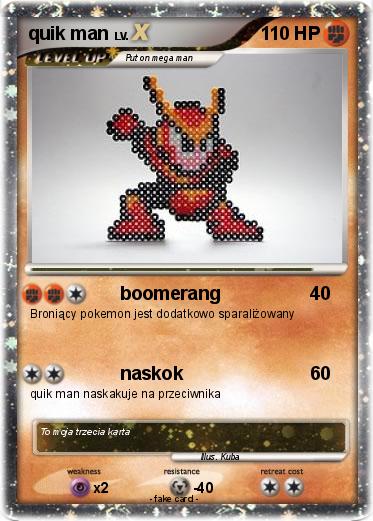 Pokemon quik man