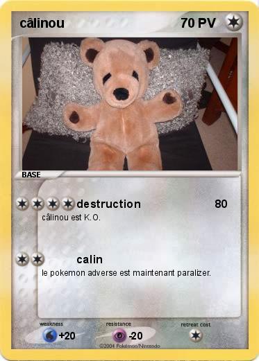 Pokemon câlinou