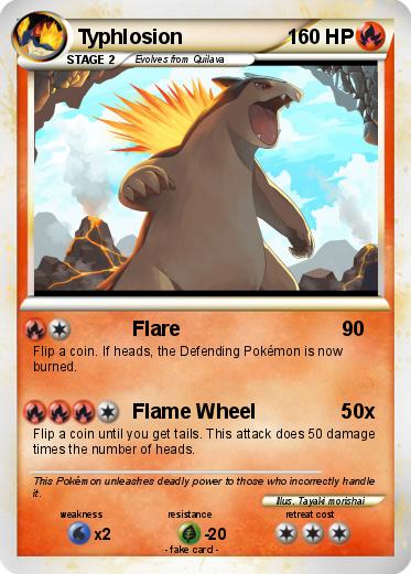 Pokemon Typhlosion