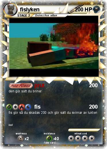 Pokemon fislyken