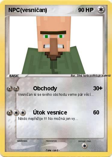 Pokemon NPC(vesničan)