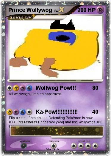 Pokemon Prince Wollywog
