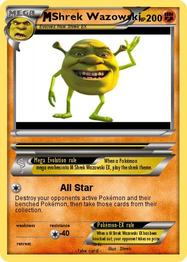 Pokemon Shrek Wazowski