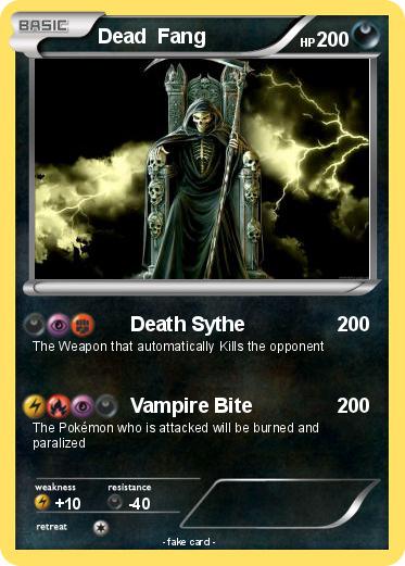 Pokemon Dead  Fang