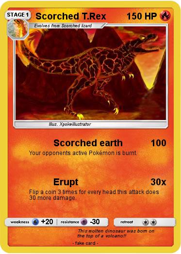 Pokemon Scorched T.Rex