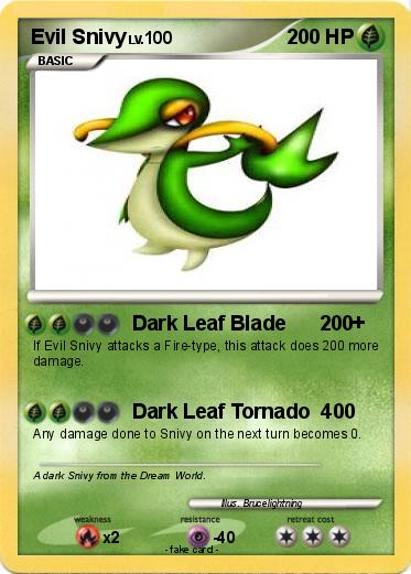 Pokemon Evil Snivy