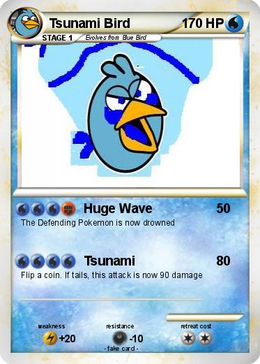 Pokemon Tsunami Bird