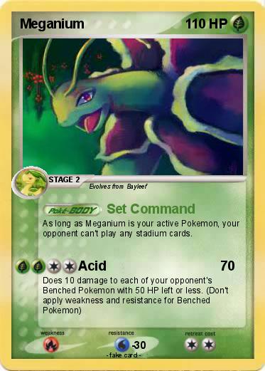Pokemon Meganium