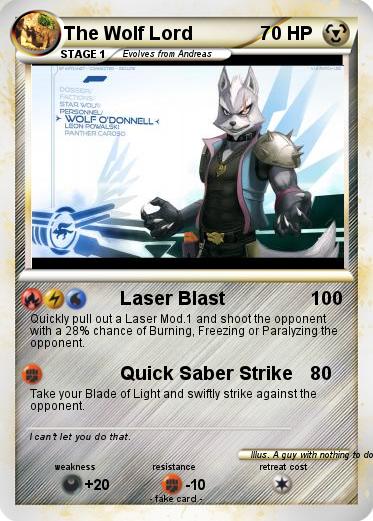 Pokemon The Wolf Lord