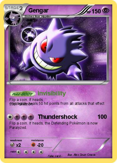 Pokemon Gengar