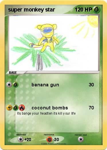 Pokemon super monkey star
