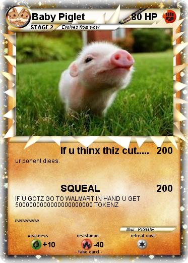 Pokemon Baby Piglet