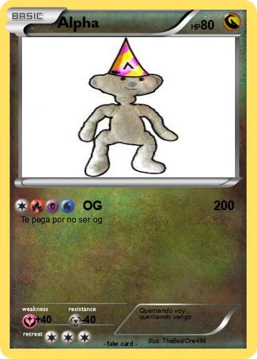 Pokemon Alpha