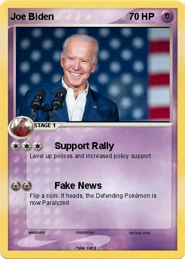 Pokemon Joe Biden