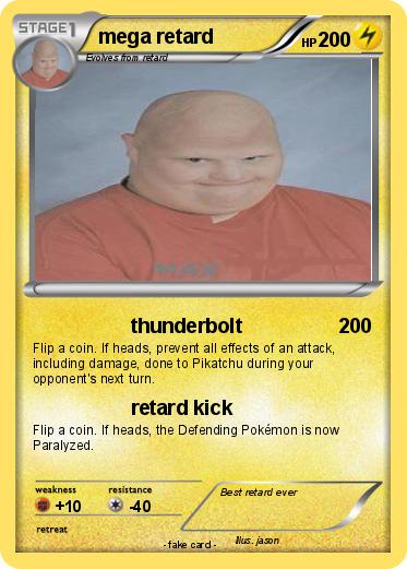 Pokemon mega retard