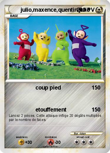Pokemon julio,maxence,quentin,julio