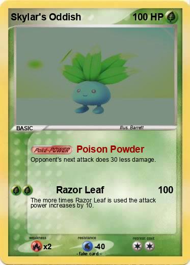 Pokemon Skylar's Oddish
